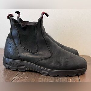 Redback Black Leather Chelsea Boots Mens US size 10.5 AU size 9.5